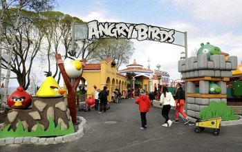Китай откроет 10 тематических парков Angry Birds