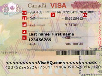 Канада: 150 канадских виз выдали по ошибке