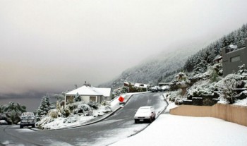 Новую Зеландию завалило снегом