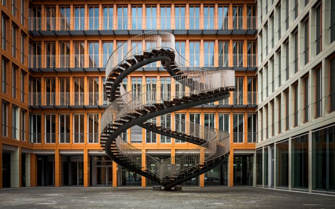 Бесконечная лестница «Перезапись», Мюнхен, Германия