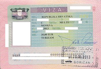 Въезд в Хорватию по шенгенским визам - только до 31 декабря