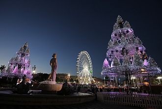 Франиця: В Ницце начались рождественские мероприятия