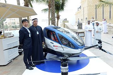 ОАЭ: В Дубае появятся такси-дроны