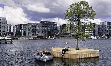 Дания: В Копенгагене создадут плавающие острова