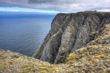Мыс Нордкап (North Cape) - самая северная точка Европы и Норвегии, остров Магерё