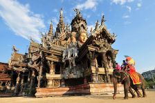 Сокровища Тайланда: Храм Истины, деревянный храм без единого гвоздя
